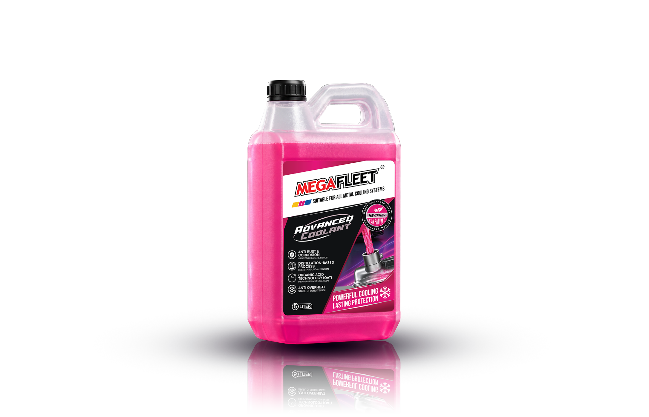 MGF ADVANCE COOLANT 5LTR (PINK)